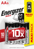 Батарейка Energizer Base/MAX AA LR06 FSB6